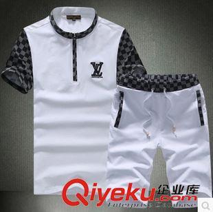 4.1夏裝上新 2015高端純色男士短袖T恤套裝，廠家直銷引爆批發代理市場